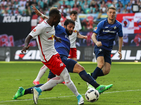 קייטה כובש. מגיבורי העונה היפה של לייפציג (Getty)