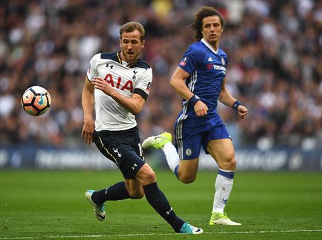 כבש את הראשון לטוטנהאם, קיין (getty)