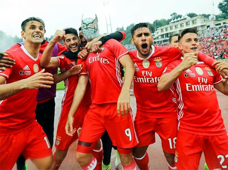 גביע מספר 26 לבנפיקה ליסבון (Twitter)