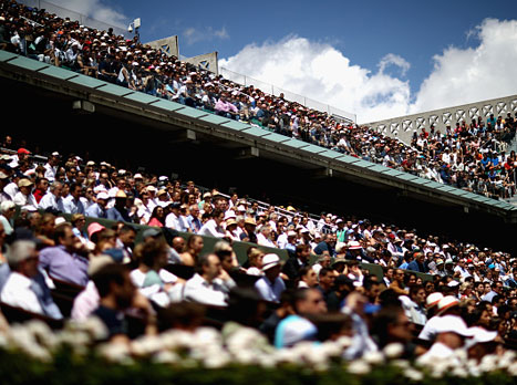 הקהל המקומי זכה לצפות במשחק מצוין (getty)