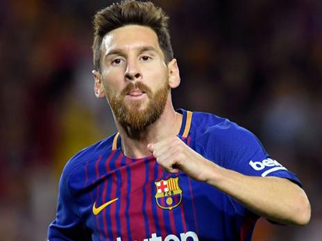 לא עוצר. מסי (getty)