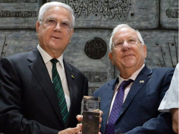 שינה את הכדורגל הישראלי. יענקל'ה שחר (צילום: מארק נוימן, דוברות בית הנשיא)