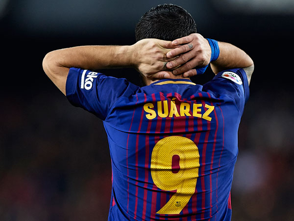 סוארס. בדרך לעונה הכי שחונה שלו מאז 2012? (getty)