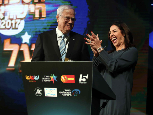 "זקוקים לעוד הרבה שחרים". מירי רגב עם נשיא חיפה (אלן שיבר)