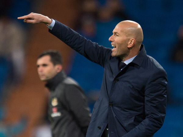 זידאן. "עשה עבודה מדהימה עד היום" (getty)