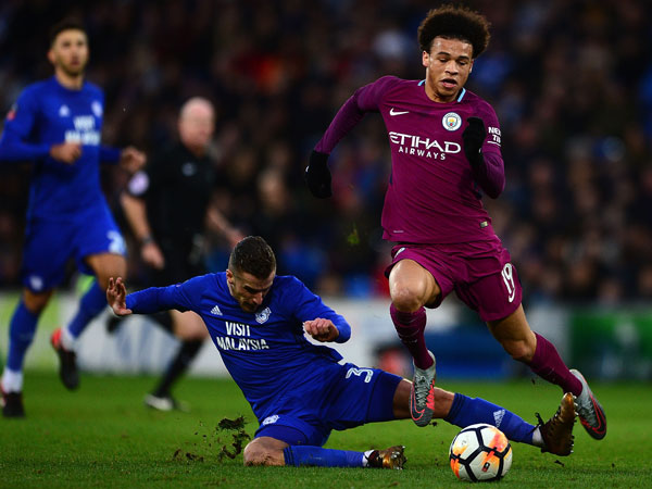 מכה לסיטי. סאנה (getty)