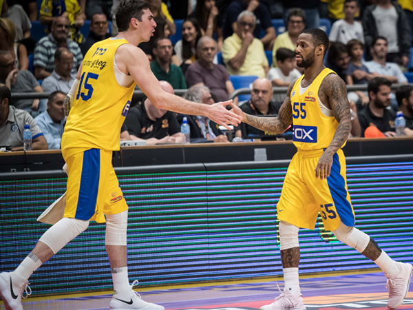 שמרו על הפסגה. ג'קסון וכהן מרוצים (צילום: עודד קרני)