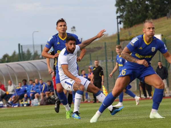 אלירן עטר, כבש את שער השוויון (באדיבות מכבי ת"א, האתר הרשמי)