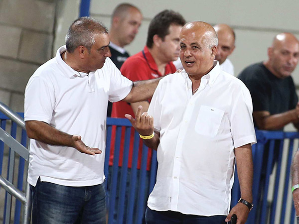 גם אבי לוזון הגיע לעקוב מקרוב (צילום: אלן שיבר)