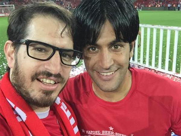 חוגג עם ברדה. הבוס החדש של בית"ר ירושלים (פייסבוק)