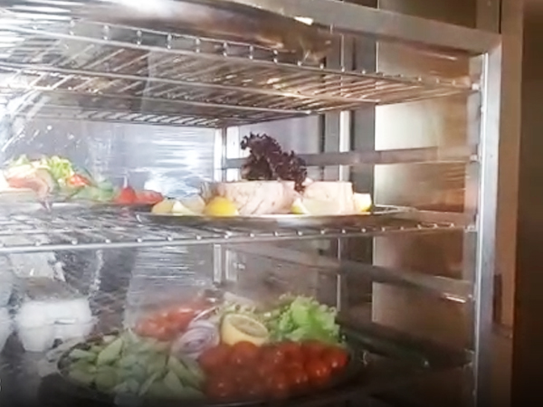 האוכל שחיכה לנבחרת בארוחת הבוקר