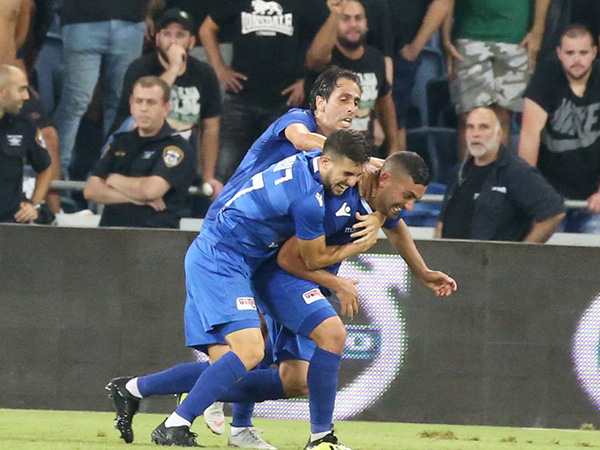 הפגינו הרבה אופי. שחקני פ"ת (יוסי שקל)