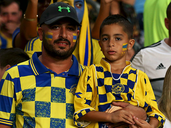 כמה מאוהדי מכבי ת"א יגיעו לק"ש? (צילום: אלן שיבר)