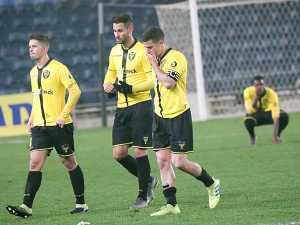 המאוכזבת הגדולה של הפלייאוף התחתון. בית"ר (צילום: דני מרון)