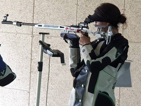 סיימה במקום ה-21 מתוך 39. אנגלר (צילום: באדיבות הוועד האולימפי בישראל)