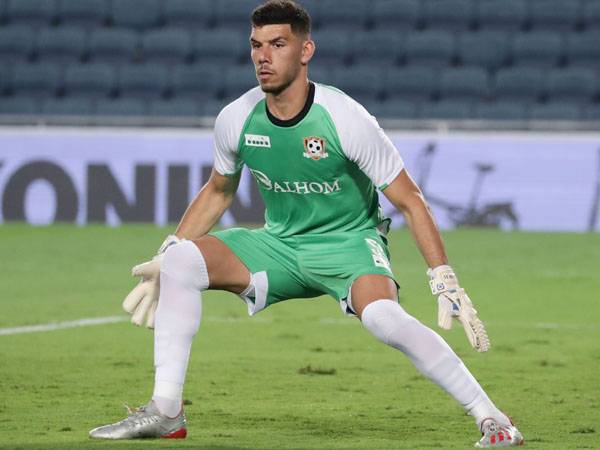 עמרי גלזר. בנס ציונה נותנים לשוער קרדיט (דני מרון)