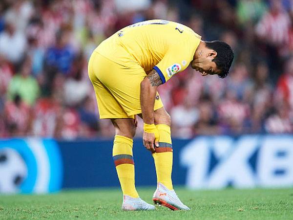 סוארס. לא יהיה בסגל (getty)