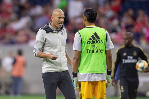 זידאן. בונה על נבאס למרות השמועות (Getty)