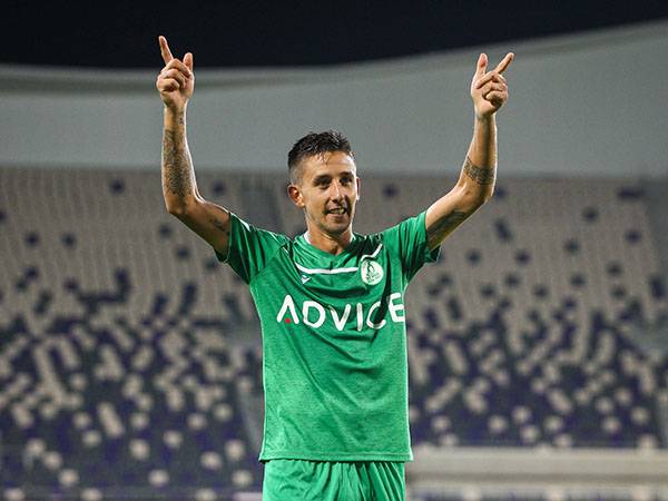 הקשר הוביל את הירוקים לניצחון שני העונה. רוצ'ט (צילום: ירון שלום)