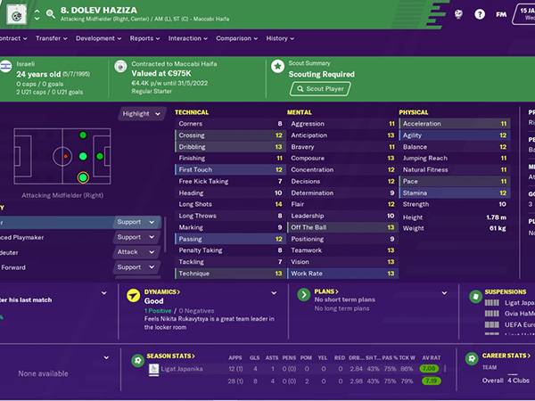 פרופיל המנג'ר של דולב חזיזה