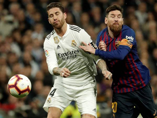 מסי וראמוס. "מצפה לריאל מדריד חזקה מאוד" (Getty Images)