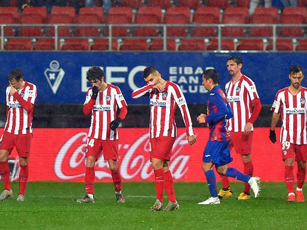 שחקני אתלטיקו. המומנטום השלילי נמשך (Getty)