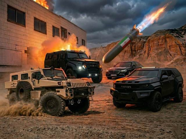 נכנסים ללבנון? קבלו 4 משוריינים מפנקים יותר מהנמ''ר של השכן - ערוץ הספורט