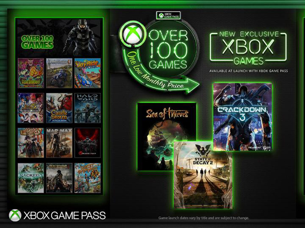 שירות XBOX GAME PASS - אחד השירותים המשתלמים עבור הצרכנים והשחקנים