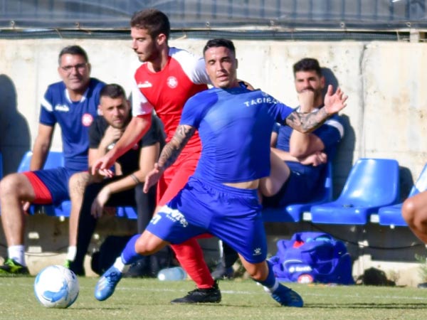 המחצית הראשונה החלה במאבק (באדיבות הפועל ב"ש)
