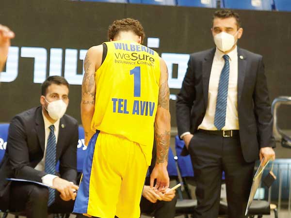 ווילבקין אחרי עוד הפסד במשחק צמוד (אלן שיבר)