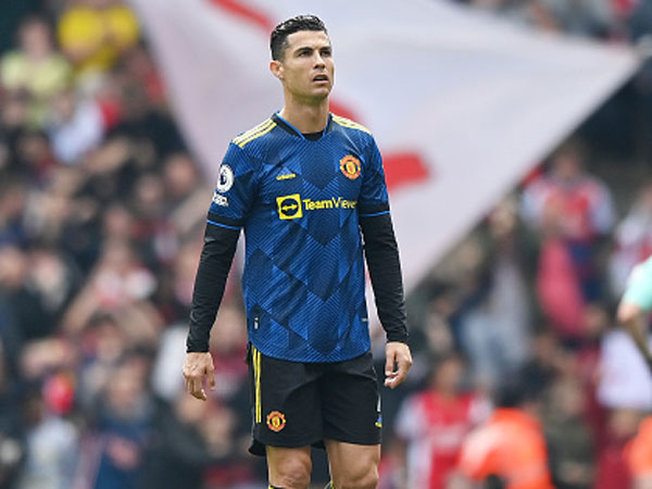 יצטרך להתפשר על השכר. רונאלדו (Manchester United/Manchester United via Getty )