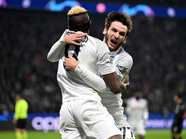 יבטיחו הישג היסטורי? חביצ'ה ואוסימן חוגגים (getty)