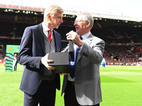 ונגר ופרגוסון. קליברים (Stuart MacFarlane/Arsenal FC via Getty Images)