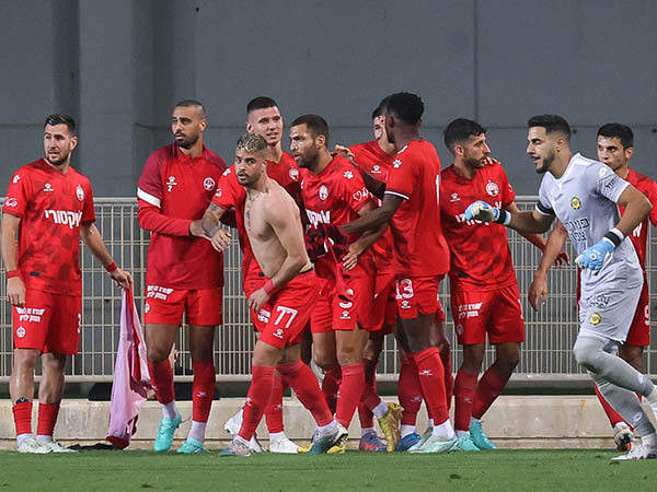 הפועל באר שבע. חוגגת גם בת'רדס? (ברני ארדוב)