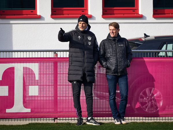 טוכל ופרוינד. משחק גדול (M. Donato/FC Bayern via Getty Images)