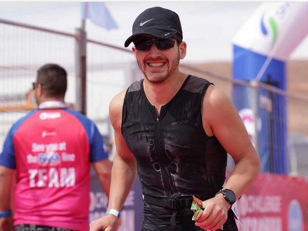 יוני ברטל בצ'אלנג' ישראמן | צילום: בני דויטש, באדיבות אחים לחיים