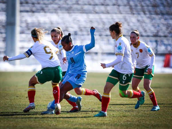 “עכשיו יש אווירה טובה יותר בנבחרת“ (באדיבות ההתאחדות לכדורגל, שאול גרינפלד)