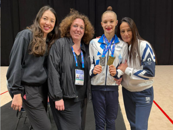 (Ulrich Fassbender, באדיבות איגוד ההתעמלות בישראל)