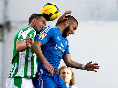 בנזמה, שער 100 במדי ריאל מדריד (gettyimages)