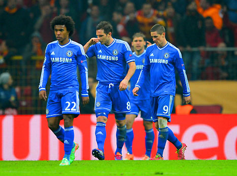 יצטרכו להזיע בלונדון. שחקני צ'לסי (GETTYIMAGES)