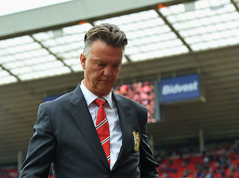 ואן חאל. עדיין לא על המוקד (gettyimages)