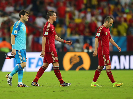 שניים בפנים, אחד בחוץ. קסיאס, טורס ואינייסטה (gettyimages)