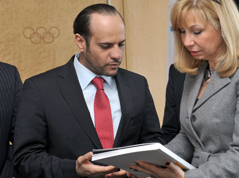 "כל ספורטאי מוזמן" שייח א-ת'אני