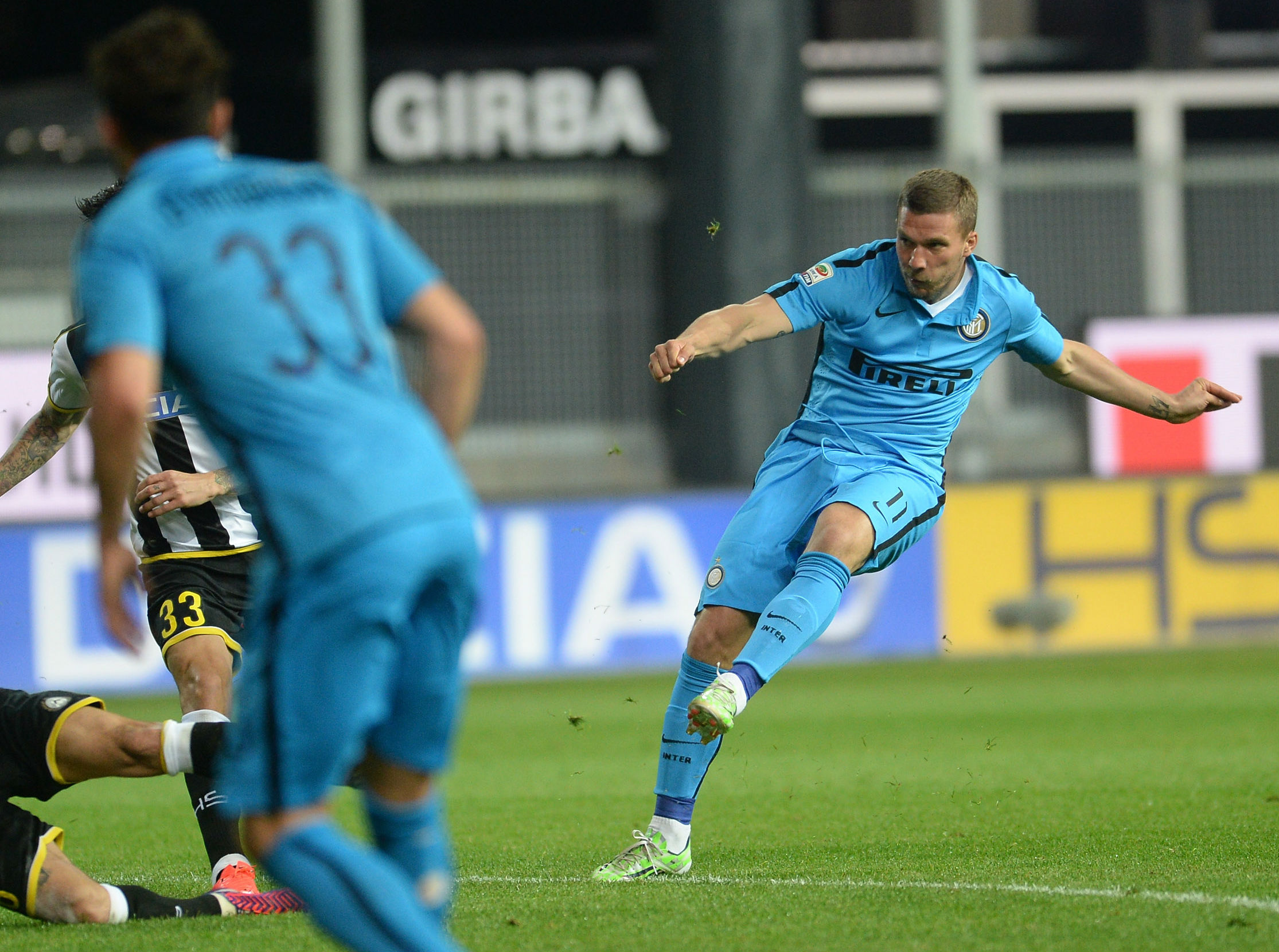 פודלסקי עלה מהספסל והביא ניצחון לאינטר (gettyimages)