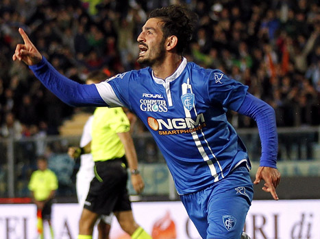 סאפונרה. הוא דווקא כבש לשער הנכון (Getty)