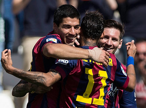 רק תביאו את באיירן. MSN חוגגים (getty)