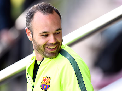 אינייסטה, יפתח בגמר האלופות? (GETTYIMAGES)