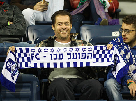 גם אוהדי עכו הגיעו למפגש התחתית