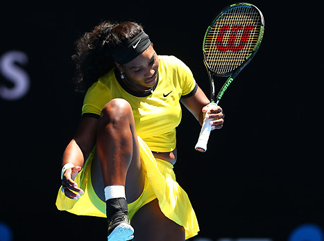 גדולה גם ביום בינוני. סרינה (gettyimages)