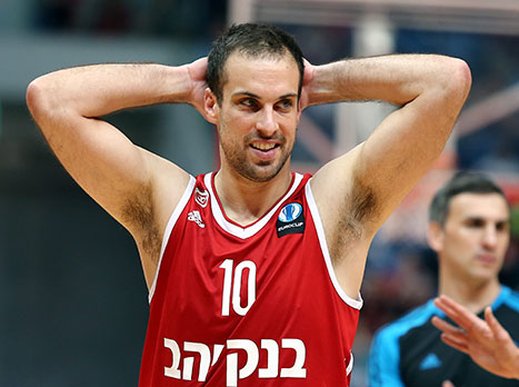 הלפרין דרוך. משחק העונה של ירושלים (צילום: אלן שיבר)